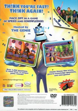 Disney Think fast: The family quiz game ps2 bak