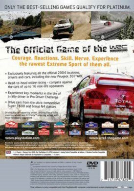 Alternative view of WRC 4: The official game off the FIA world rally Championship - Platinum - Begagnat PS2 spel