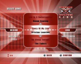 Alternative view of The X-Factor Sing - Begagnat Ps2 spel