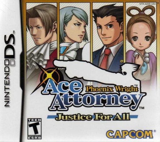 Phoenix Wright Ace Attorney - NTSC - Justice for All - Nintendo DS