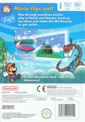 Alternative view of Super Paper Mario - Begagnat Wii spel