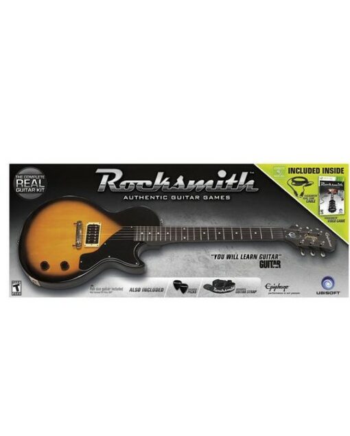 Rocksmith xbox 360 ink gitarr - begagnat spel till Xbox 360