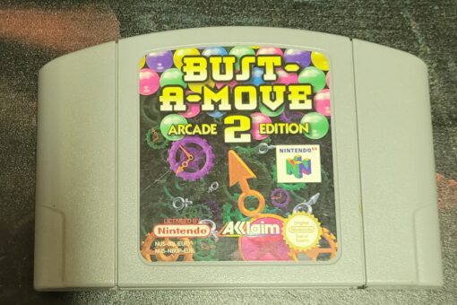 Bust-a-move 2: Arcade edition - EUR - Begagnat Nintendo 64 spel