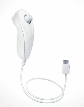 Nunchuk White - Begagnat tillbehör till Nintendo Wii