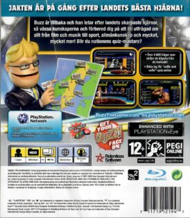 Alternative view of Buzz!: Svenska Genier - Begagnat spel till Playstation 3