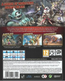 Dragon Quest Heroes The World Tree's Woe and the Blight Below - Ps4 bak