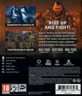Gears tactics Xbox Series X bak