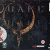 framsidan av spelboxen till Quake på nintendo 64 (N65) i europeisk pal utgåva