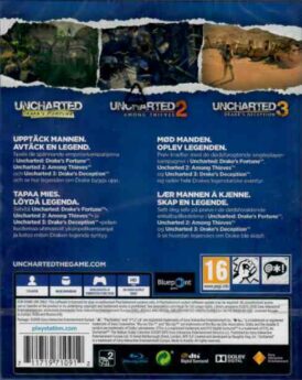 Alternative view of Uncharted: The Nathan Drake Collection - Nordisk - Playstation Hits - Playstation 4