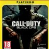 framsidan av spelboxen till tv-spelet call of duty black ops platinum till playstation 3 i europeisk pal utgåva