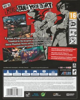 Alternative view of Persona 5 - Playstation 4