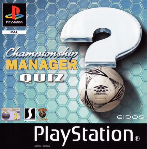 Championship Manager Quiz - Playstation 1