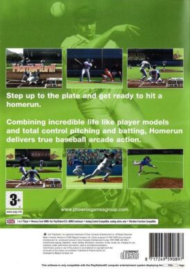 Homerun - Playstation 2 bak