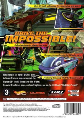 Hot Wheels World Race - Playstation 2 bak