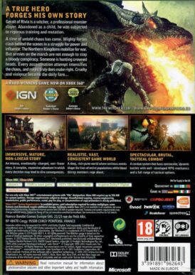 Alternative view of The Witcher 2: Assassins of Kings - Enchanced Edition - Begagnat Xbox 360 spel
