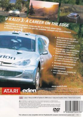 V-Rally 3 - PS2 bak