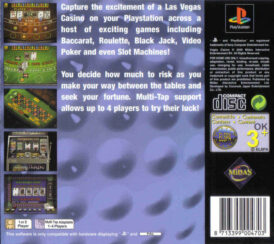Vegas Casino - Playstation 1 bak