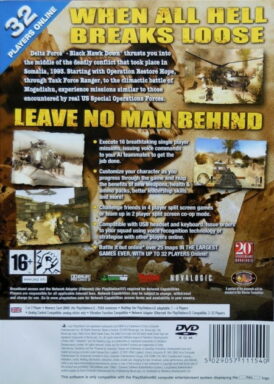 delta force black hawk down bak pal eu playstation 2