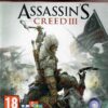 Framsidan till Ubisofts Assassins creed III på Playstation 3
