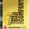 Framsidan till DICE och Electronic arts tvspel Battlefield Bad Company gold edition på playstation 3/ps3 i europeisk pal utgåva