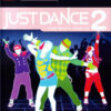 Framsidan till Ubisofts dansspel Just dance 2 på Nintnedo Wii i europeisk pal utgåvaJust Dance 2 - Nintendo Wii
