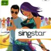 Framsidan till sonys Singstar på Playstation 2 i europeisk pal utgåva