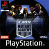 Framsidan till Activisions Marvelspel X-Men: Mutant Academy på Playstation 1 i europeisk Pal utgåva