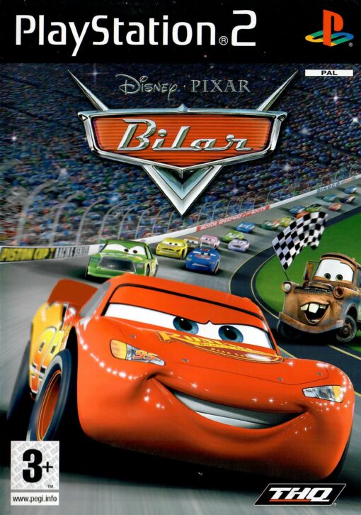 Disney Pixar: Bilar - Svensk - Begagnat Playstation 2 spel