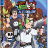 Framsidan av spelboxen till tvspelet Angry Video Game Nerd I & II Deluxe på Playstation 4