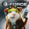 framsidan av spelboxen till tv-spelet G-force på PS2 i europeisk PAL utgåva