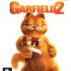 Framsidan av spelboxen till tvspelet Garfield 2 på Playstation 2 (PS2) i Europeisk PAL utgåva.