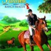 Framsidan av spelboxen till TV-spelet Pippa Funnell Ranch Rescue på Nintendo Wii i Europeisk PAL utgåva.