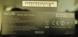 Begagnad Wii U premium Konsol Svart, 32GB, WUP101(03) - Bild 3