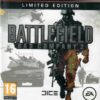 Framsidan av spelboxen till TV-spelet Battlefield bad company 2 Limited edition på PS3 i Europeisk PAL utgåva