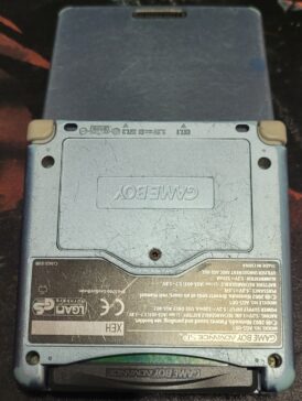 Alternative view of Begagnad Game Boy Advance SP - AGS-001 - Pearl Blue