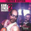 Framsidan av spelboxen till TVspelet Kane & Lynch 2 Dog Days - Limited Edition på ps3 i europeisk pal utgåva