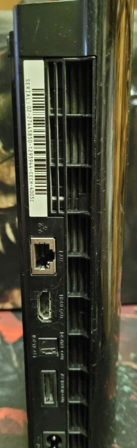 Begagnad Playstation 3 Super Slim konsol, Svart, Modell CECH-4003C, 500GB - Bild 2