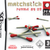 framsidan av spelboxen till det handhålna Nintendo exklusiva tv-spelet Matchstick Puzzle by DS på Nintendo DS i Europeisk PAL utgåva
