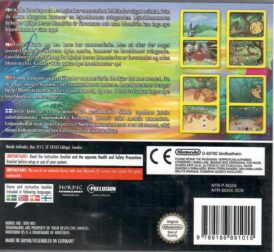 Alternative view of Reader Rabbit on a mission to help the Lion flowers - Nordisk - Nintendo DS
