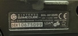 Nintendo GameCube konsol (DOL-001 EUR) Svart - Begagnad GC konsol - Bild 3