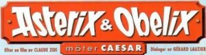 Asterix & Obelix Möter Caesar logotyp