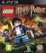 Framsidan av spelboxen till TV-spelet Lego harry potter years 5-7 på Playstation 3 i europeisk PAL utgåva