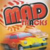Framsidan av tv-spelet Mad tracks på nintendo wii i europeisk PAL utgåva