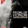 Framsidan av spelboxen till tv-spelet Medal of Honor - Limited edition på Xbox 360