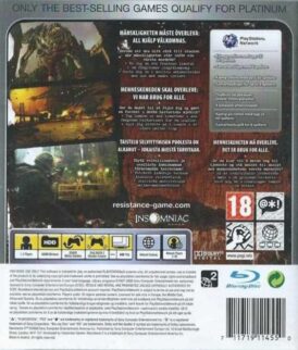 Alternative view of Resistance 2 - Platinum - Nordisk - Begagnat Playstation 3 spel
