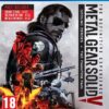 Framsidan av tv-spelet Metal Gear Solid V The Definitive Experience på Playstation 4 i europeisk pal utgåva