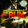 Framsidan av spelboxen till TV-spelet Need for speed the run till Xbox 360 i europeisk Classic utgåva.