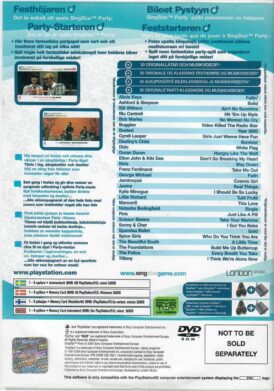 Alternative view of Singstar Party - Nordisk - Begagnat Playstation 2 spel