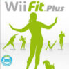 Framsidan av spelboxen till TV-spelet wii fit plus på nintendo wii i Europeisk PAL utgåva