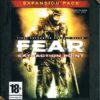Framsidan av spelboxen till PC-expansionen F.E.A.R Exteraction Point - Best seller series till PC i europeisk utgåva.